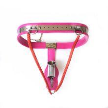 Load image into Gallery viewer, Pink Chastity Belt
