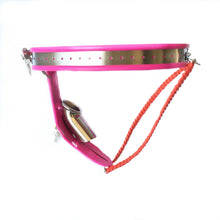 Load image into Gallery viewer, Pink Chastity Belt
