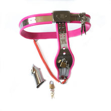 Load image into Gallery viewer, Pink Chastity Belt
