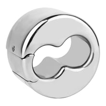 Load image into Gallery viewer, Weighted Scrotal Stretcher Ball Ring product photo - chastity accessory by MetalChastity
