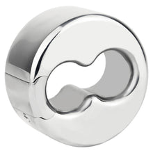 Load image into Gallery viewer, Weighted Scrotal Stretcher Ball Ring product photo - chastity accessory by MetalChastity

