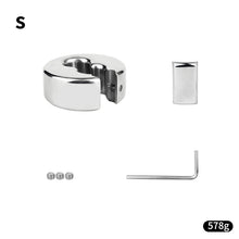 Load image into Gallery viewer, Weighted Scrotal Stretcher Ball Ring
