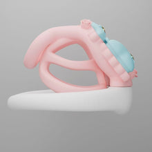 Lade das Bild in den Galerie-Viewer, Princess Bow Resin Chastity Device product photo - chastity device by MetalChastity
