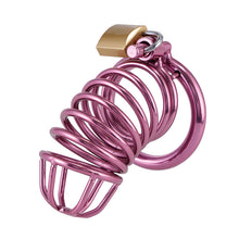 Load image into Gallery viewer, Purple Chastity Cage ( 3 Rings )
