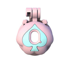 Lade das Bild in den Galerie-Viewer, Q Peach Resin Chastity Cage product photo - chastity cage by MetalChastity
