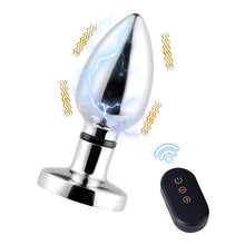 Load image into Gallery viewer, Remote Control Butt Plug  Electric Shock &amp; Vibration
