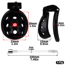 Charger l'image dans la galerie, Resin Breathable Male Chastity Cage -11
