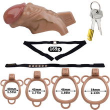 Charger l'image dans la galerie, ABS Resin Simulation Penis Chastity Lock
