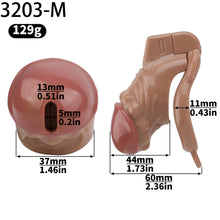 Charger l'image dans la galerie, ABS Resin Simulation Penis Chastity Lock
