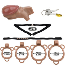 Charger l'image dans la galerie, ABS Resin Simulation Penis Chastity Lock
