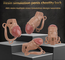 Charger l'image dans la galerie, ABS Resin Simulation Penis Chastity Lock
