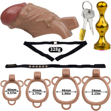 Charger l'image dans la galerie, ABS Resin Simulation Penis Chastity Lock
