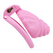 Load image into Gallery viewer, Shell Shaped Sissy Chastity Cage
