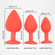 Load image into Gallery viewer, Silicone Butt Plug
