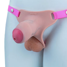 Lade das Bild in den Galerie-Viewer, Silicone Real Dildo Wearable Chastity Device 3
