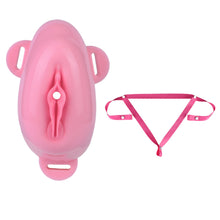 Lade das Bild in den Galerie-Viewer, Sissy Silicone Chastity Cage with Belt 12
