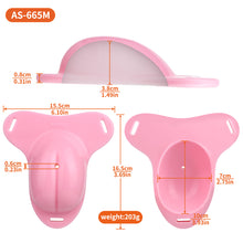 Lade das Bild in den Galerie-Viewer, Sissy Silicone Chastity Cage with Belt 23

