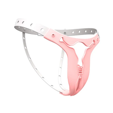 Lade das Bild in den Galerie-Viewer, Sissy Chastity Belt Ascetic SM Adjustable
