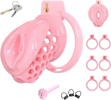 Load image into Gallery viewer, Sissy Silicone Chastity Cage
