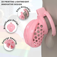 Load image into Gallery viewer, Sissy Silicone Chastity Cage
