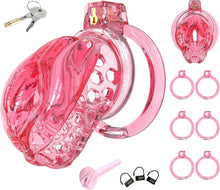 Load image into Gallery viewer, Sissy Silicone Chastity Cage

