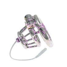 Lade das Bild in den Galerie-Viewer, Stainless Steel Basket Electric Chastity Cage 1
