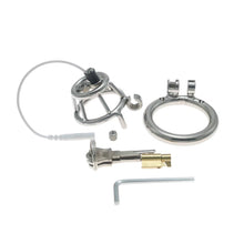 Lade das Bild in den Galerie-Viewer, Stainless Steel Basket Electric Chastity Cage 6
