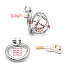Load image into Gallery viewer, Stainless Steel Penis Cage
