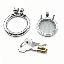 Lade das Bild in den Galerie-Viewer, Stainless Steel StarNet Flat Chastity Cage
