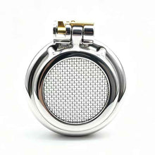 Lade das Bild in den Galerie-Viewer, Stainless Steel StarNet Flat Chastity Cage
