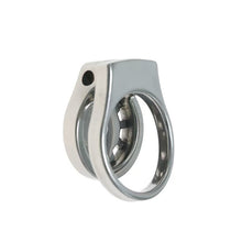 Lade das Bild in den Galerie-Viewer, Stainless Thickened Gear Flat Chastity Cage 4

