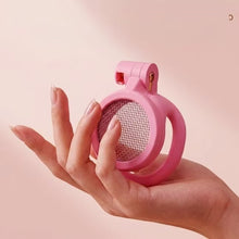 Load image into Gallery viewer, StarNet Flat Chastity Cage product photo - chastity cage by MetalChastity
