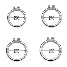 Load image into Gallery viewer, Steel Butterfly Flat Chastity Lock - 23
