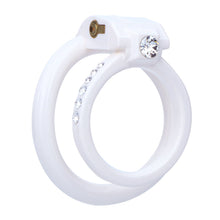 Load image into Gallery viewer, Time Diamond Chastity Cage product photo - chastity cage by MetalChastity
