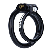 Load image into Gallery viewer, Time Diamond Chastity Cage product photo - chastity cage by MetalChastity
