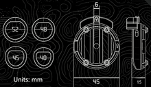 Load image into Gallery viewer, The Gate Flat Chastity Cage product photo - chastity cage by MetalChastity
