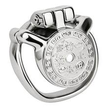 Load image into Gallery viewer, Tongbao Coin Chastity Lock product photo - chastity lock by MetalChastity
