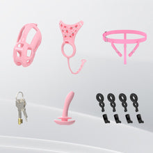 Charger l'image dans la galerie, Upgrade Cobra Chastity Cage With Underwear And Plug
