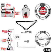 Lade das Bild in den Galerie-Viewer, WrenchLock Negative Chastity Cage - 14
