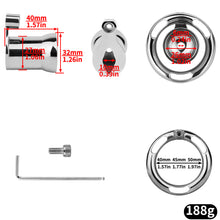 Lade das Bild in den Galerie-Viewer, WrenchLock Negative Chastity Cage - 5
