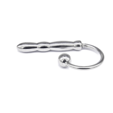 Load image into Gallery viewer, Balled Urethral Play Stainless Steel Sound
