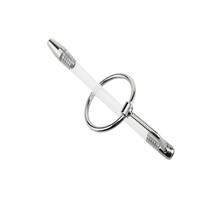 Load image into Gallery viewer, Hollow Silicone and Steel Catheter Urethral Sound
