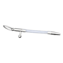 Load image into Gallery viewer, 5.90&quot; Prince Albert-Inspired Stainless Steel Urethral Sound
