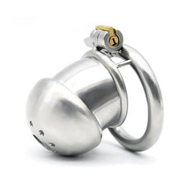 Load image into Gallery viewer, Mistress&#39;s Little Prisoner Metal Chastity Cage
