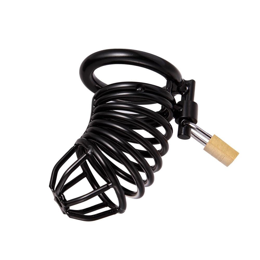 Cage de chasteté en métal Flirt de 3,38 pouces de long 