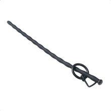 Load image into Gallery viewer, Black Urethral Dilator Penis Plug
