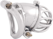 Load image into Gallery viewer, Metal Chastity Cage 1.77 inches long
