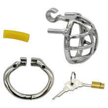 Load image into Gallery viewer, Stealth Stainless Steel Lock Male Chastity Device
