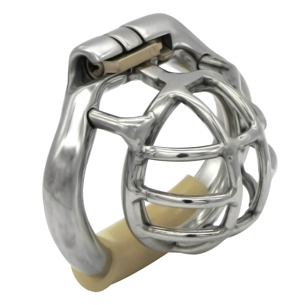 Stealth Stainless Steel Lock Male Chastity Device