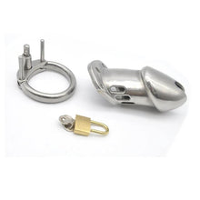 Load image into Gallery viewer, CB6000 Stainless Steel Chastity Cage
